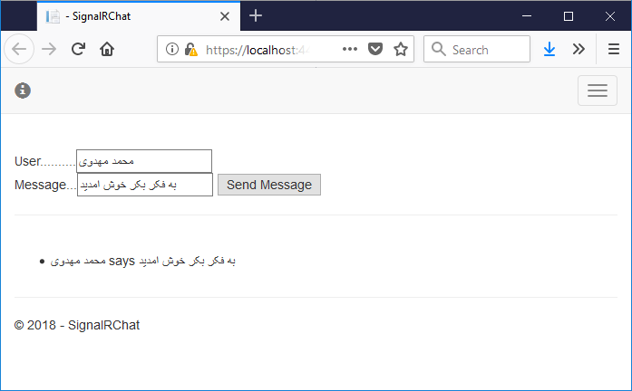 signalr chat